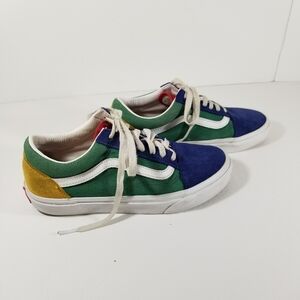 Vans Old Skool Yacht Club Sneakers Women's 7 Multicolor Men's 5.5 Shoes Unisex